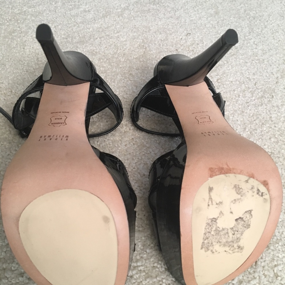 Stuart Weizmann Platform Sandals - image 4